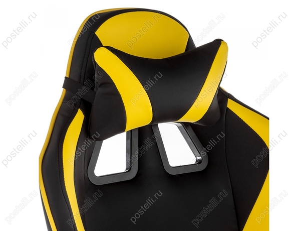 Игровое кресло Racer черное/желтое (Арт. 11379)