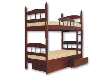 Двухъярусная кровать трансформер Велес Кузя-2 с ящиками