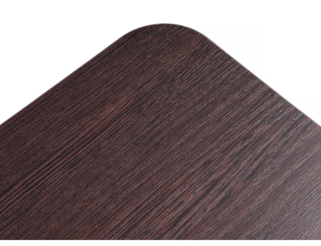 Прикроватная тумба Клео 2 черная/венге (Арт.446218)