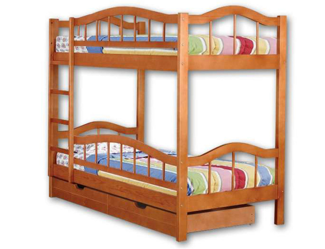 Кровать двухъярусная Велес Тандем-1 с ящиками