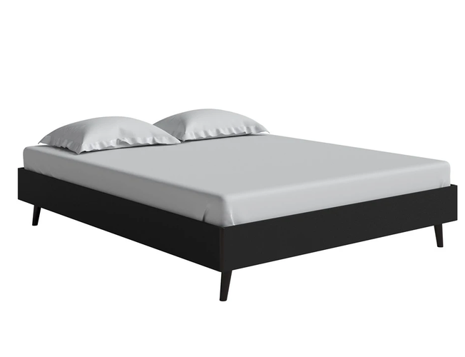 Кровать без изголовья Skandy Base, черный