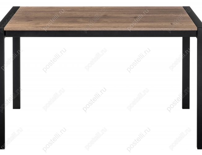 Стол Центавр дуб велингтон/черный матовый (Арт 420989)