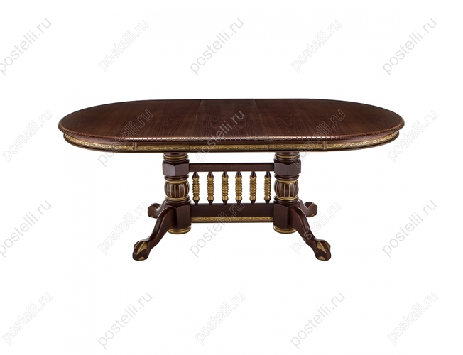 Стол Кантри орех с золотой патиной (Арт.296162)