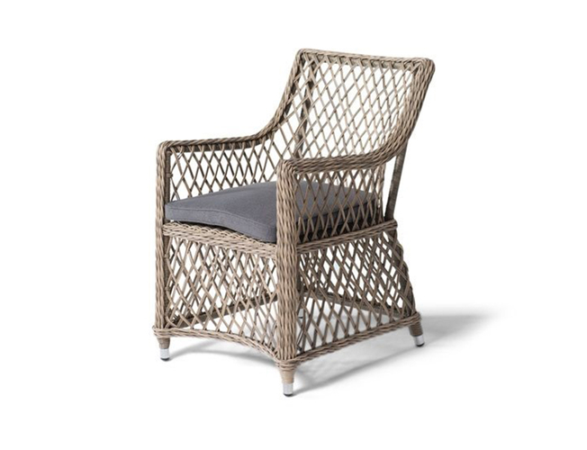 Кресло 4SIS Латте серо-желтый (Арт.YH-C1619W-2)