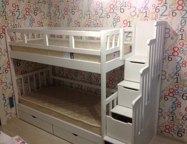 Кровать двухъярусная Велес Артек с ящиками