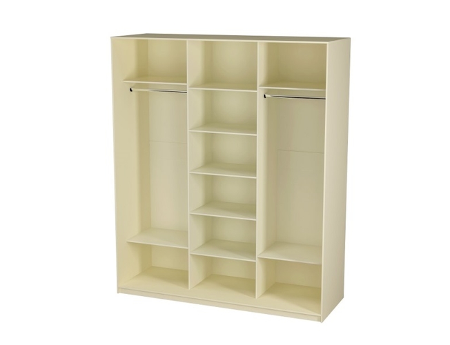 Шкаф-купе Como/Veda 3хдверный (3 зеркала)