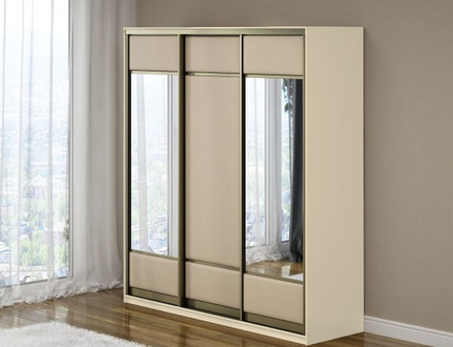 Шкаф-купе Como/Veda 3хдверный (2 зеркала)