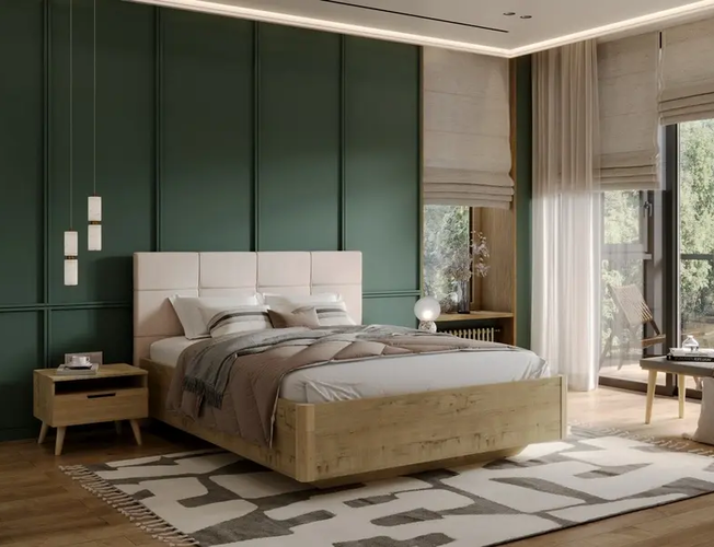 Парящая кровать New Light - бунратти/тауп