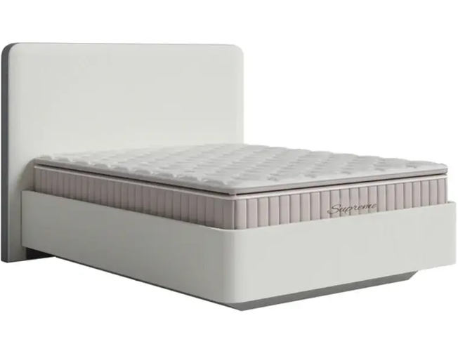 Парящая кровать Fly Airis - лама лен/лама темно серый