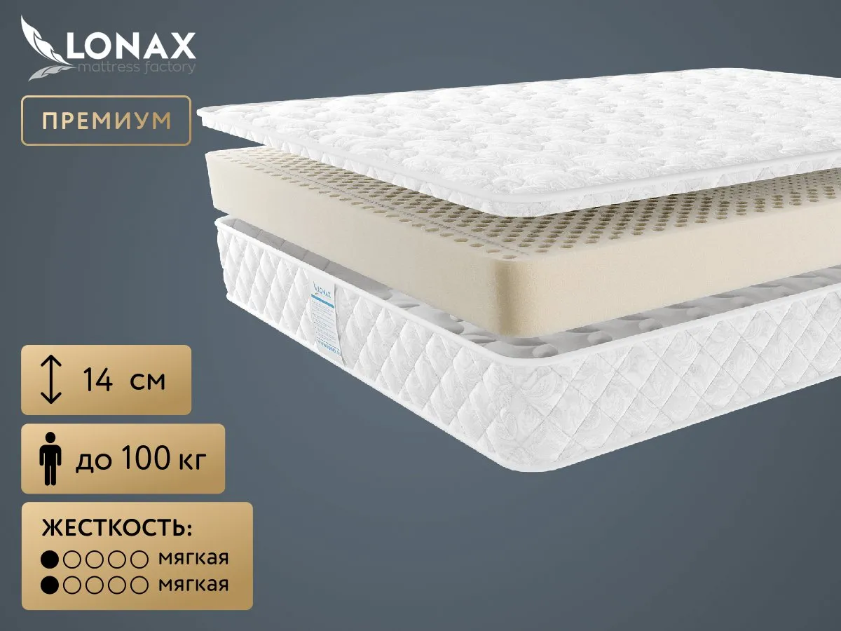 Матрас Lonax Latex 14 (ЛАТЕКС 14)